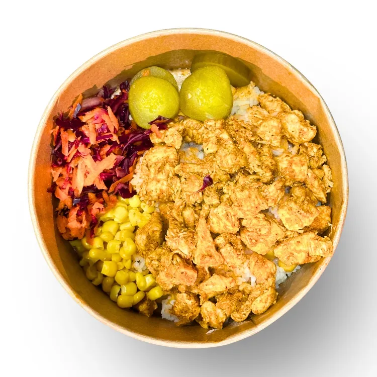Soslu Tavuk Pilav